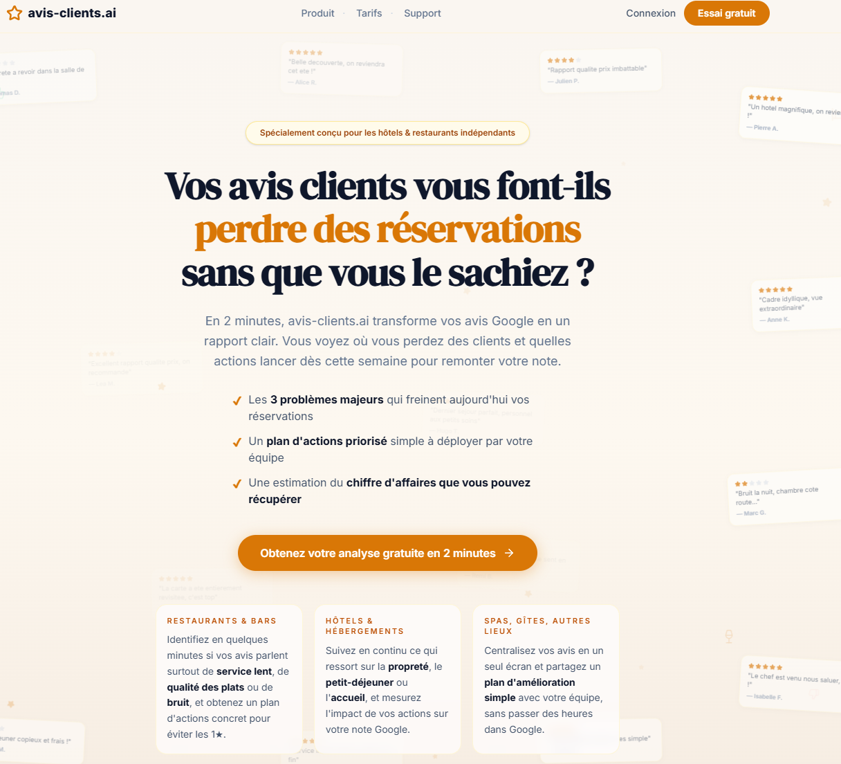 Avis Clients AI