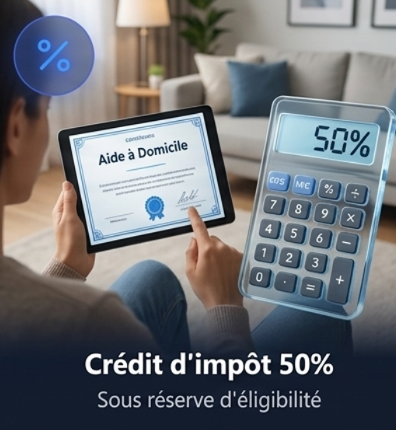 Crédit d'impôt 50%